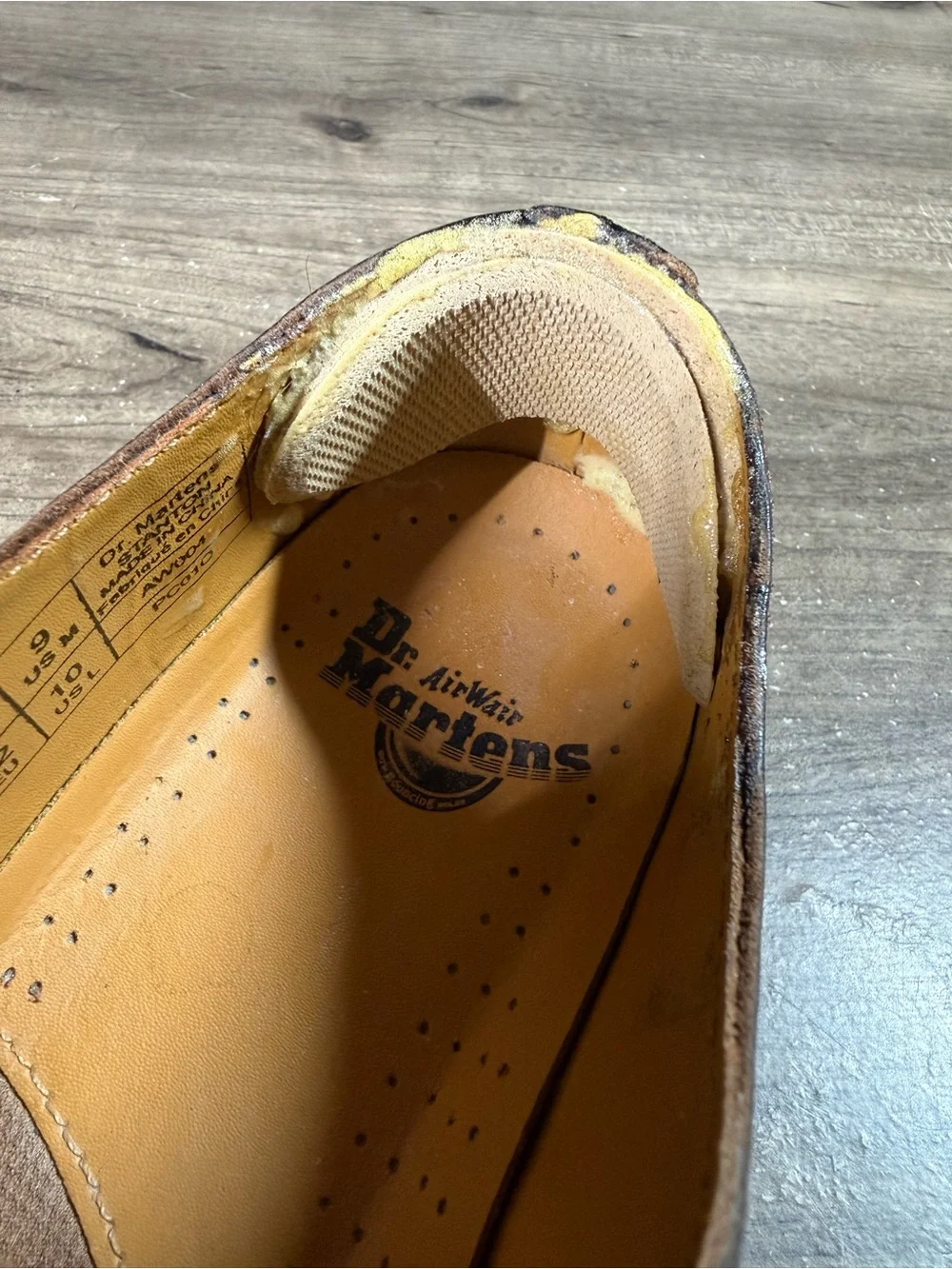 Dr. Martens Stanton Brown Leather 3 Eye Oxford Shoes Men’s US 9 AirWair Casual